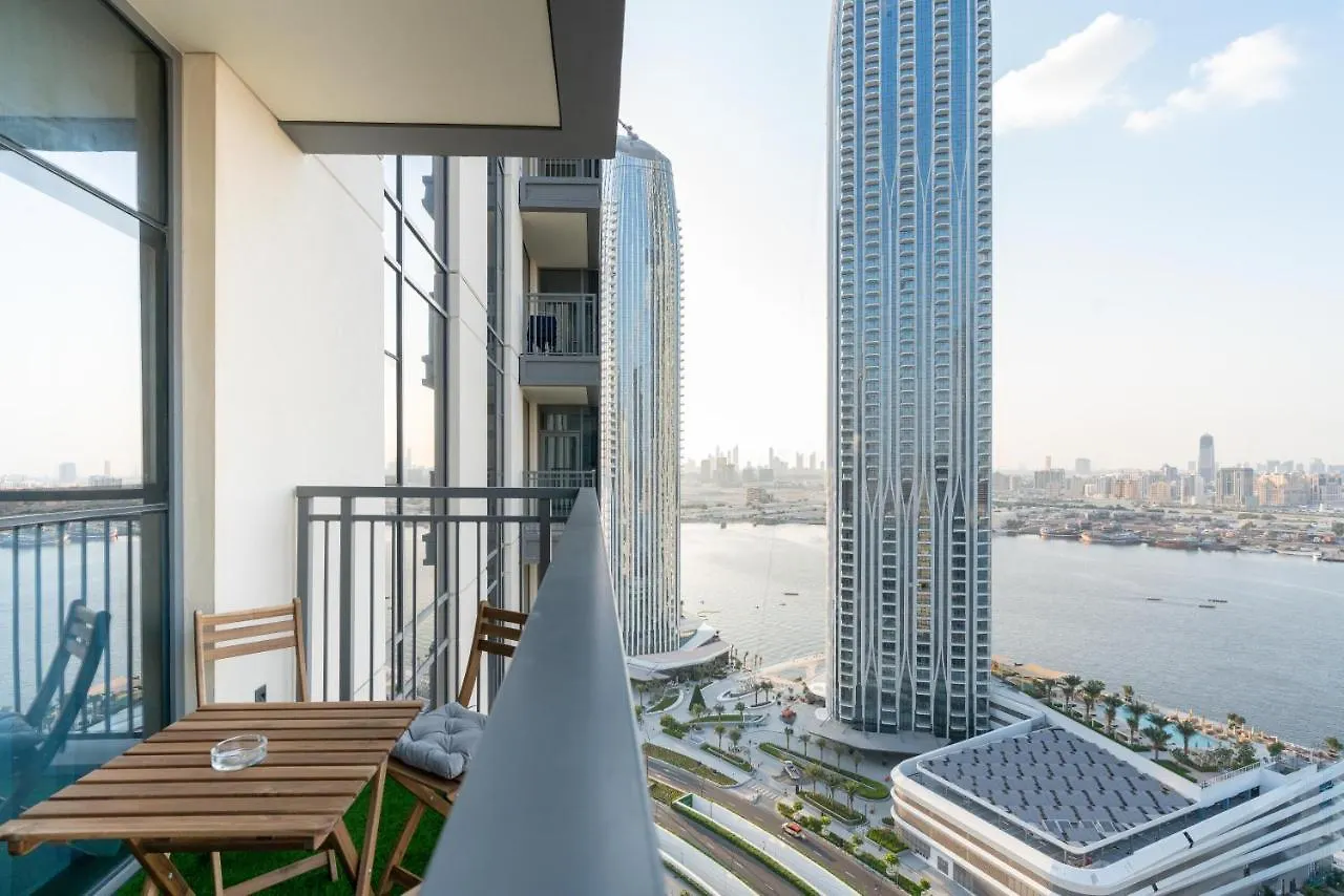 Luxbnb Creek Rise Tower Harbor Views Dubai Apartment