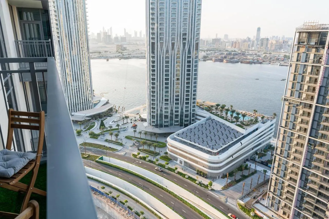 Luxbnb Creek Rise Tower Harbor Views Dubai Apartment